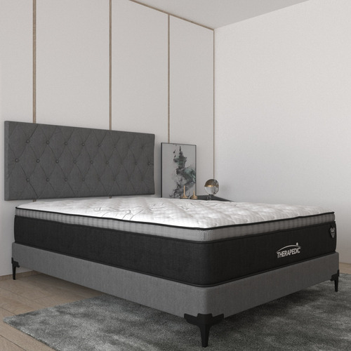 Colchón Queen Size Therapedic Foam Suave De Alta Desnidad