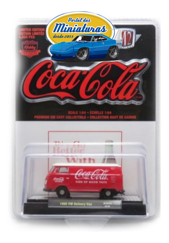 M2 Machines Coca Cola Vw Kombi Hobby Exclusivo 1/64