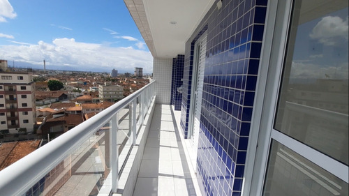 Imagem 5 de 14 de Amj156 Apartamento 2 Dormitórios - 100 Mts Praia- Caiçara -
