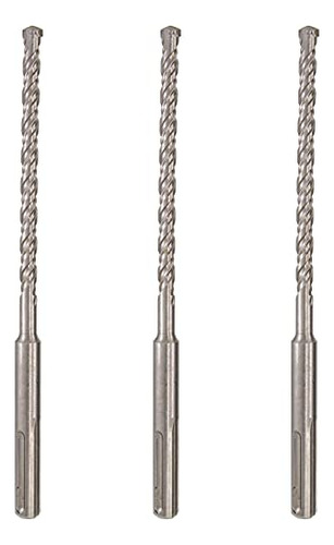 Sds Más Hammer Drill Bit 3pcs 1/4 In. X 6 In. Masonería De P