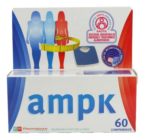 Imagen 4 de 5 de Suplemento En Comprimidos Framingham Pharma Ampk Proteínas/minerales En Caja 60 Un