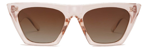 Anteojos De Sol Sojos Oversized Square Cateye Polarizadas Pa