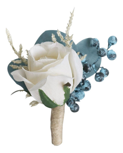 Corsage, Artificial Simple Prom Party Flores En El Pecho
