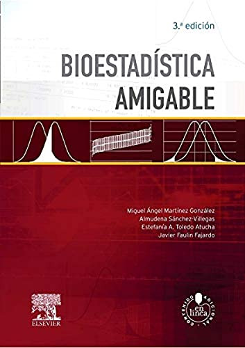 Libro Bioestadística Amigable De Almudena Sánchez Villegas J