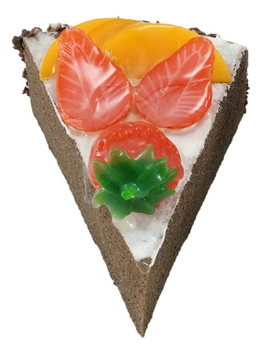 Rebanada De Pastel Artificial, Postres Falsos, Estilo B