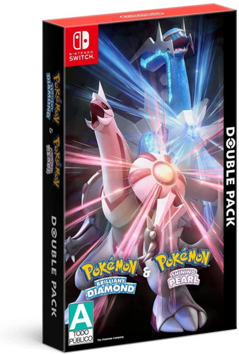 Imagen 1 de 6 de Pokémon Brilliant Y Shining Pearl 2 Pack Demo - Nsw