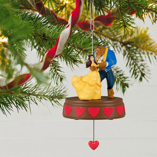 Disney Adorno Árbol Navidad La Bella Y La Bestia Hallmark Color Multicolor