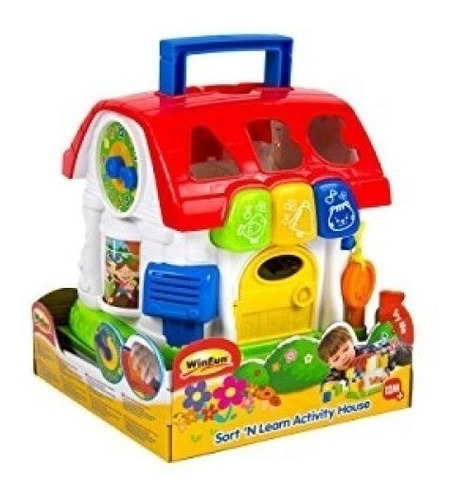 Winfun Casa Con Encastre Musical Con Luces Ato 0772-nl
