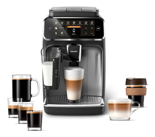 Philips 4300 Máquina Cafetera Expreso Totalmente Automática Color Negro