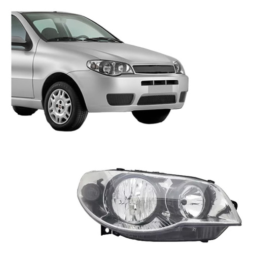 Faros Frontal Fiat Palio 2010 2011 2012 2013 2014 2015 Fc An