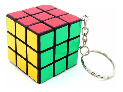 15 Llaveros Cubo Mágico Estilo Rubik Souvenir Didáctico