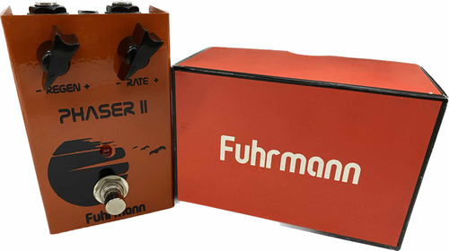 Pedal Fuhrmann Guitarra Phaser Ii Ph02 Novo Original