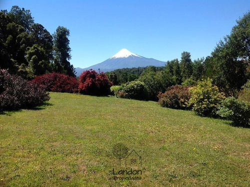 Gran Parcela Con Casa Amoblada, Vistas A Volcán Y Lago!!
