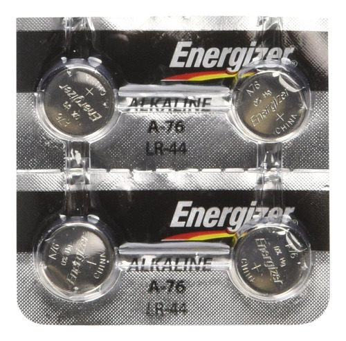 Energizer Lr44 1.5 V Boton Celula Bateria 4-pack