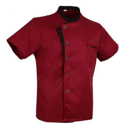 2 Chaqueta De Manga Corta Rojo M