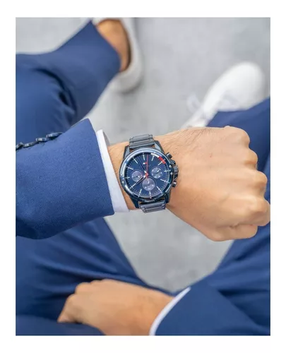 Reloj Hombre Tommy Hilfiger Acero Azul Inoxidable Th1791789