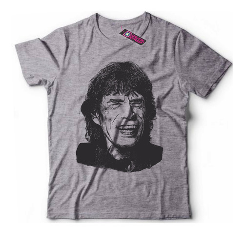 Remera Mick Jagger The Rolling Stones Rp245 Dtg Premium