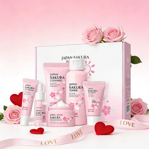Kit Presente Japan Sakura Skincare 6 Peças | MercadoLivre