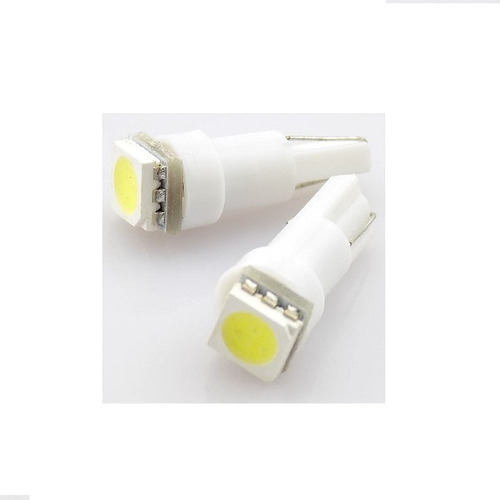 Paquete 5 Focos T5 Led Blanco Ultrabillante Para Tablero 12v