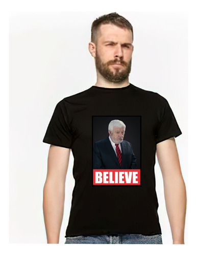 Playera Jaime Maussan Believe Ufo Extraterrestre Punch