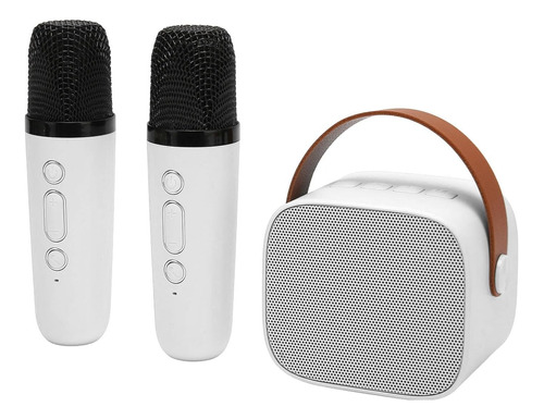 Máquina De Karaoke Para Niños Bluetooth Con 2 Micrófonos