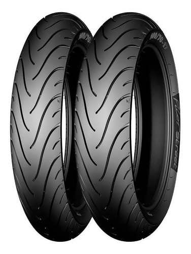 Kit Cubiertas Michelin Pilot Street Rouser Ns 200 Twister Gm