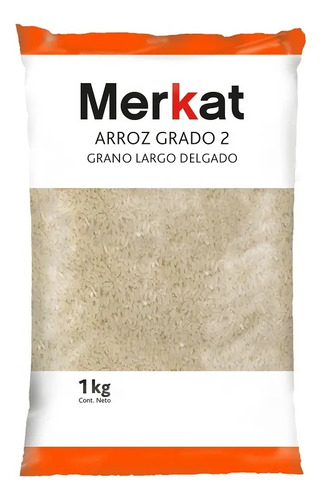 Arroz Merkat Largo Delgado Grado2 - 1kg