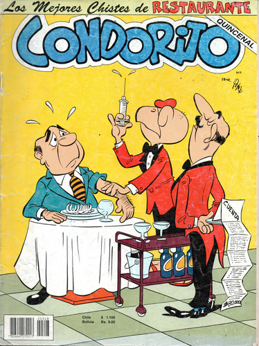Condorito,  N°328,  Año 1998