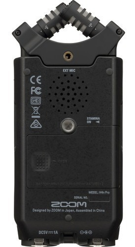 Grabadora Zoom H4 Pro + Rotula Gratis 8 Dias Para La Entrega