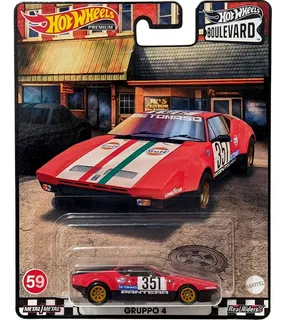 Boulevard Hot Wheels Premium - De Tomaso Pantera Gruppo 4