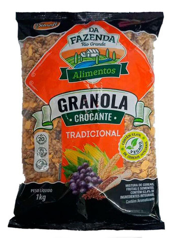 Granola Crocante Tradicional Biosoft (1kg)