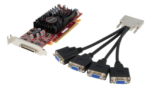 Visiontek Radeon 5570 Sff 1gb Ddr3 4m Vhdci Vga (4x Vga) Tar
