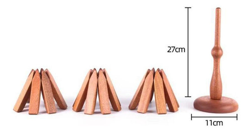 Juego De Salvamanteles De Árbol Para Platos Calientes,