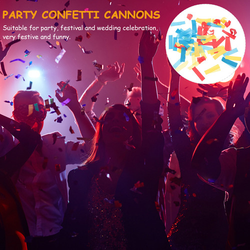 Tubo Para Fuegos Artificiales Con Confeti En Papel Tisú, Paq