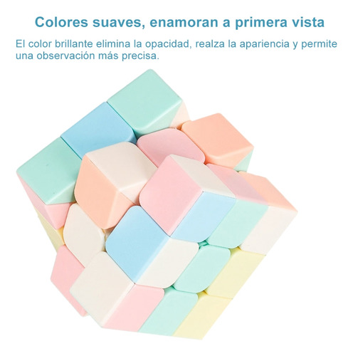 Cubo Magnético Cubo De Rubik De Colores Sin Pegatinas