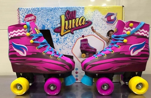 Patines Artisticos 4 Ruedas Soy Luna Semi Talla 37 Unicament