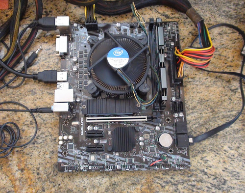 Placa-mãe Msi B460m-a Pro + 16gb + Celeron G5905