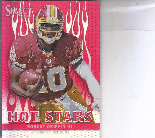 2013 Select Hot Stars Red Prizm Robert Griffin Iii Qb /25