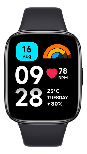 Redmi Watch 3 Active Color De La Caja Negro Color Del Bisel Negro