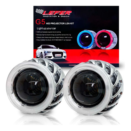 Proyector Lupa Kit Xenon - Bixenon X1c Blanco 