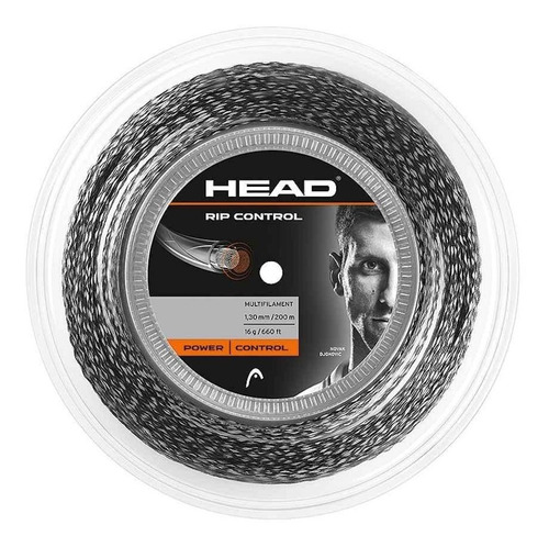 Rolo De Corda Head Rip Control 16 200m Alto Conforto E Spin Cor Preta