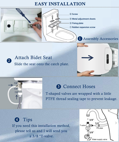 Asiento De Inodoro Para Bidé Cioreznt, Electrónico, Alargado