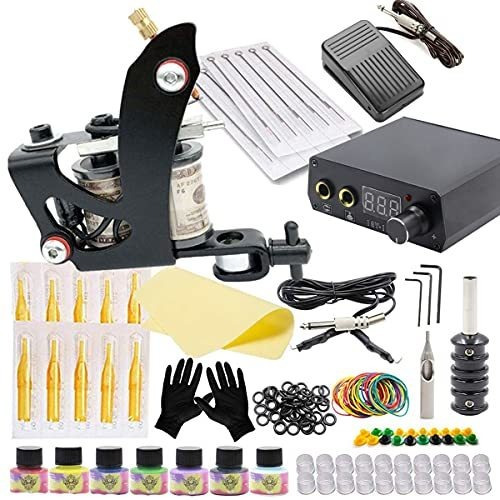 Kits De Tatuajes - Tattoo Machine Kit - Sotica Complete Tatt