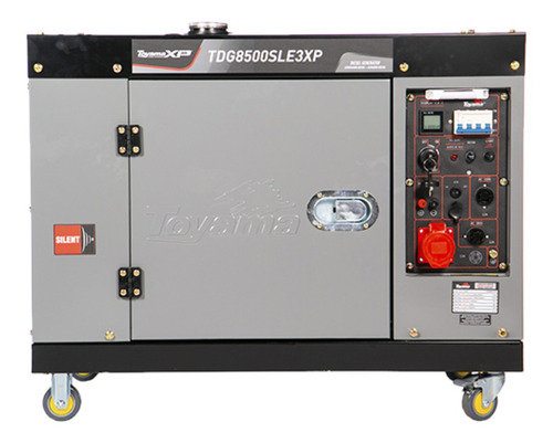 Gerador Toyama Tdg8500sle3xp 7kva Trifasico 380