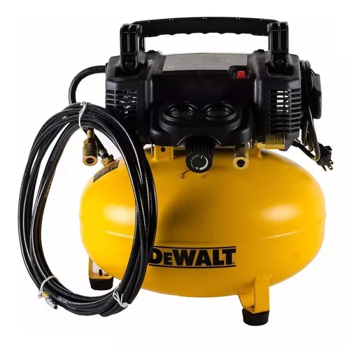Compresor de aire mini eléctrico portátil DeWalt D2002M-WK 6gal 1.5hp 120V  amarillo/negro
