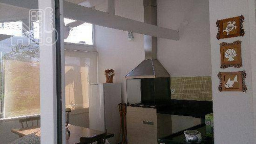 Casa Com 3 Dormitórios À Venda, 360 M² Por R$ 2.200.000,00 - Camboinhas - Niterói/rj - Ca1285