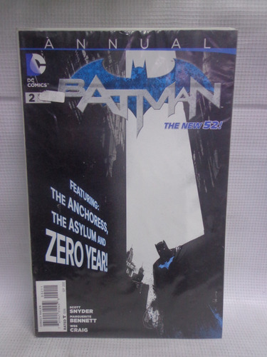 Batman Anual 2 The New 52 (2013) Dc Comic En Ingles