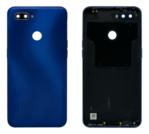 Tapa Trasera Compatible Con Oppo A12 Cph2083 Azul