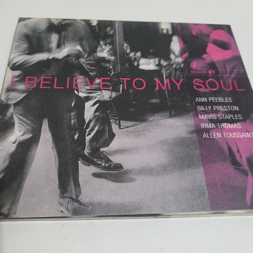 Cd,ibelieve To My Soul,session 1,digipack,compilado