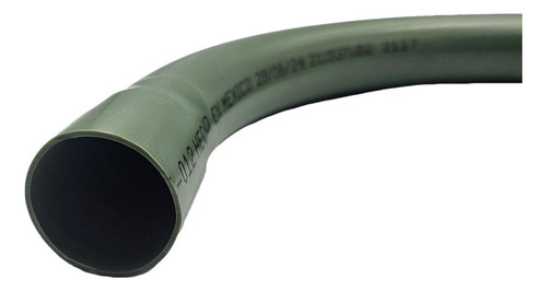 10pz Codo 3/4 Conduit Verde Eléctrico Pvc Ligero C/ Cople